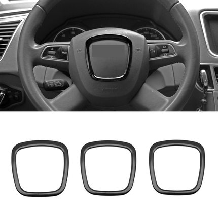 适用于奥迪A1A3 A4L/A6L/Q3/Q5产品改装内饰 原车方向模方向盘贴
