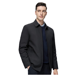 【鹅绒+一衣三穿】罗蒙商务休闲羽绒服男2025秋冬新款干部装外套