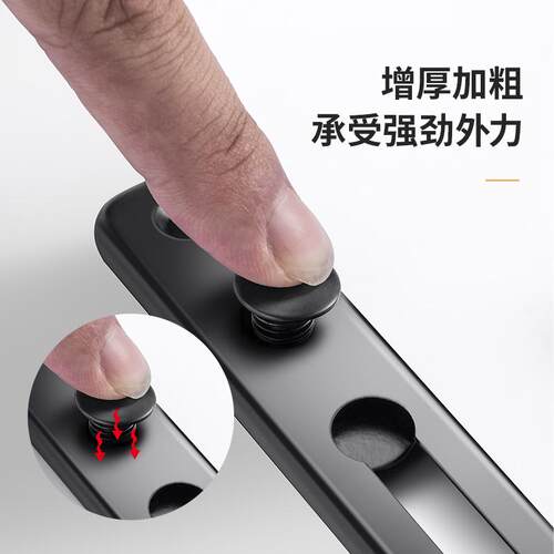 防盗链门链免打孔门栓内反锁扣酒店安全链阻门神器快速锁卡扣