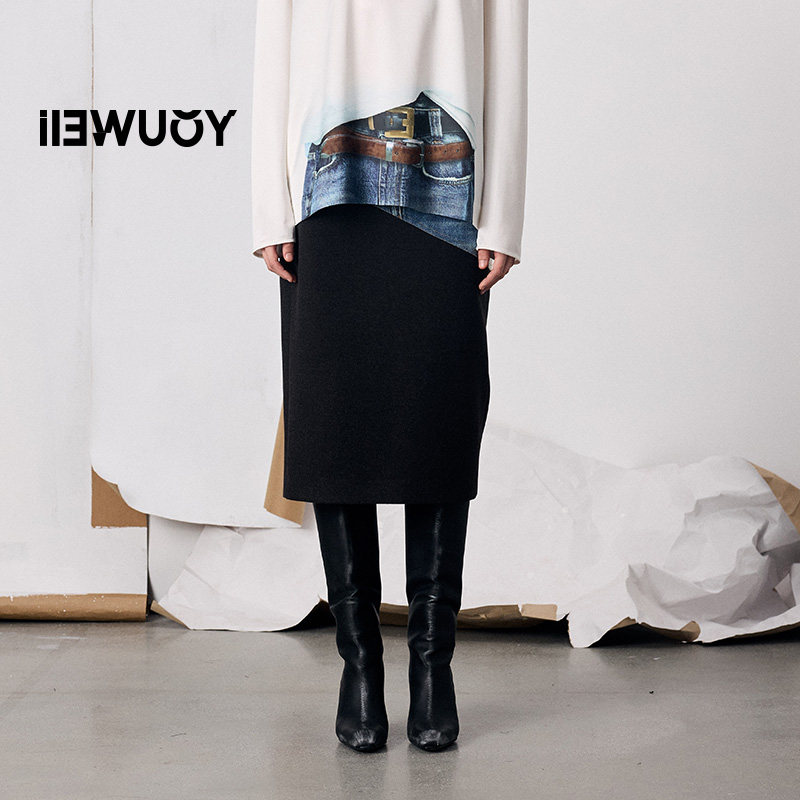 YOUWEI有尾2026春季新品3D印花拼接半裙Y5826118,女装/女士精品,半身裙,淘宝优惠券,粉丝福利购,淘宝优惠卷