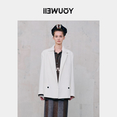 YOUWEI有尾2024冬季 宽松单排扣西装 女外套Y1924403