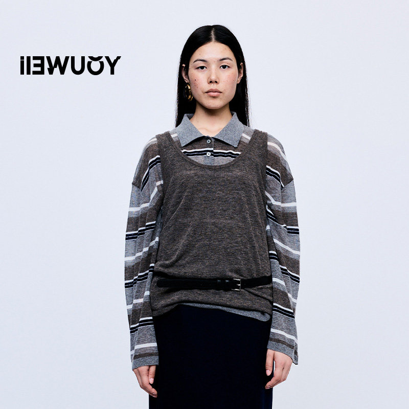 YOUWEI有尾2025秋季新品工字针织背心Y3325317,女装/女士精品,背心吊带,淘宝优惠券,粉丝福利购,淘宝优惠卷