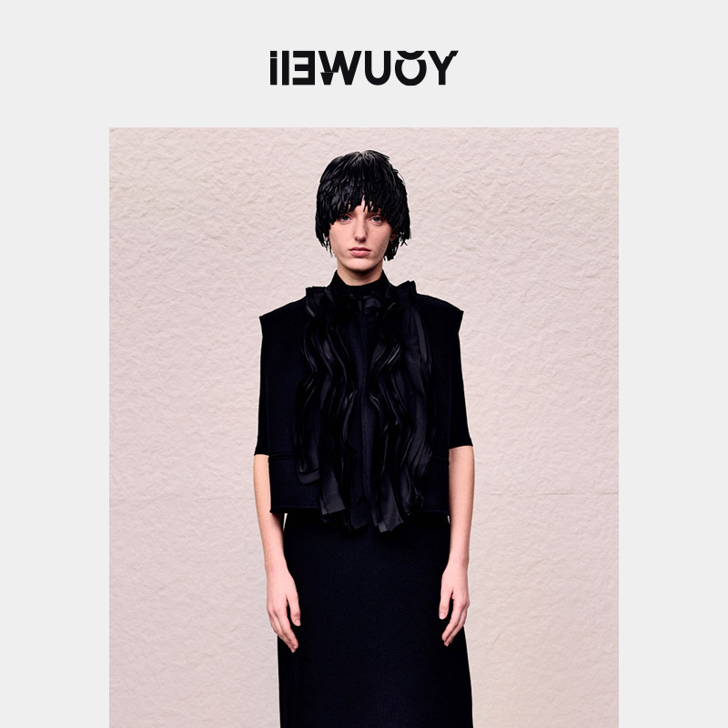 YOUWEI有尾2024秋季含羊毛毛边解构马甲女甜美Y3624309,女装/女士精品,马夹,淘宝优惠券,粉丝福利购,淘宝优惠卷