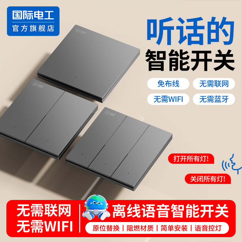 无线离线语音智能开关