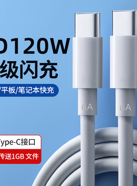 艾昊者双头type-c数据线ctoc口双pd快充tpyec适用ipad转pro华为tpc手机车载充电线两头苹果笔记本电脑tap汽车