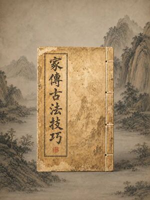 绝版古籍《家传古法技巧》  现货速发 练字字帖