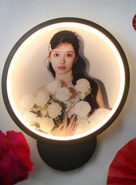 结婚壁灯婚房床头灯红色女方陪嫁灯一对结婚灯长明灯结婚送礼