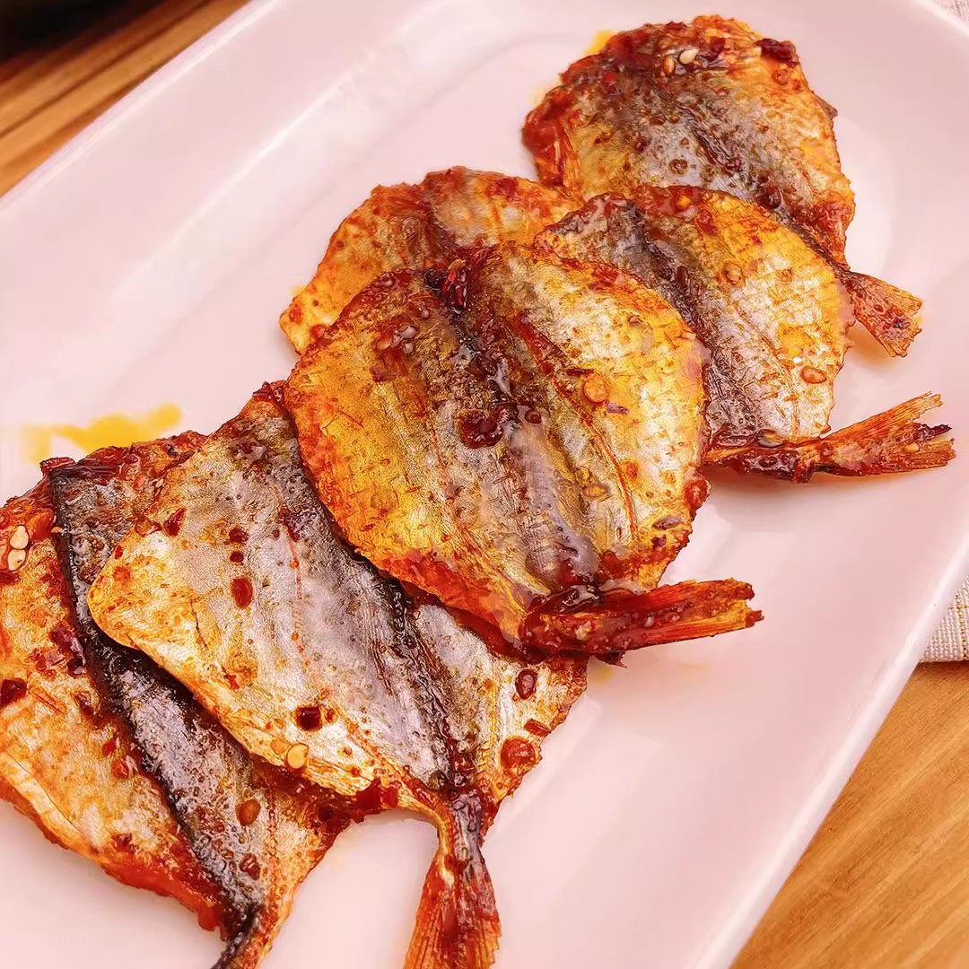 今湘味香辣玫瑰鱼湖南特产糖醋味小鱼干零食开袋即食网红熟食小吃