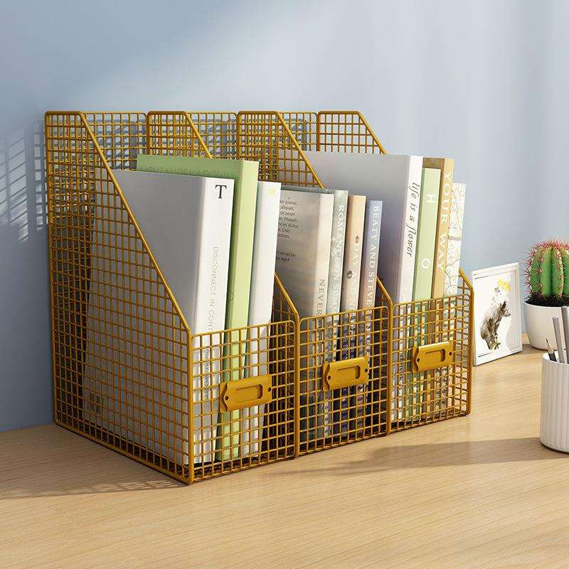 书架儿童桌面置物架学生桌上书架小型书柜书桌上的分层收纳整理架