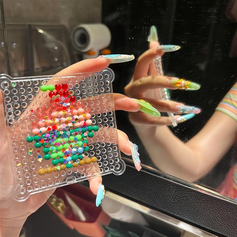 【级繁主义的拼豆】水雾魔珠粒DIY材料包套装手工拼豆贴画魔珠