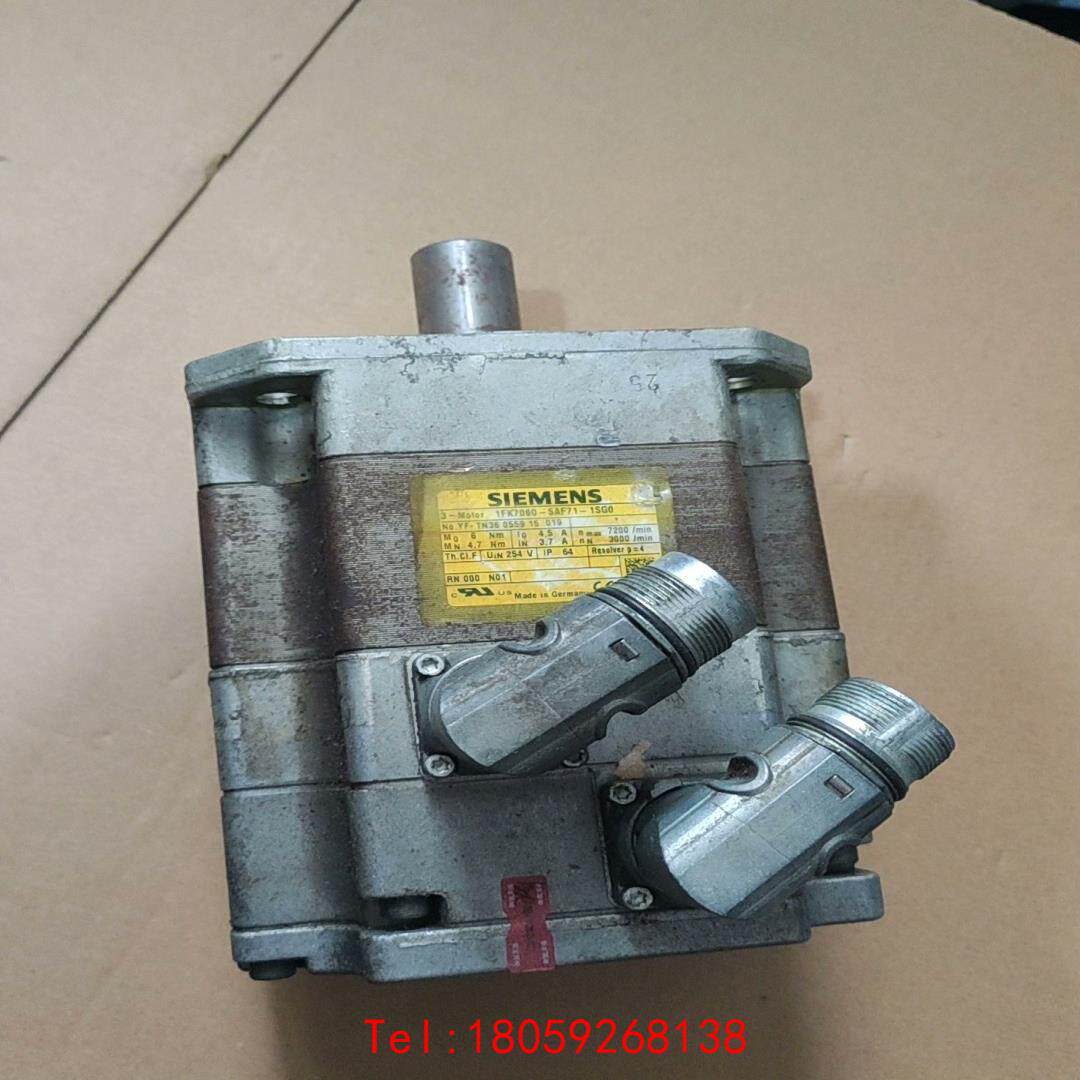 【非标价】西门子电机 1FK7060-5AF71-1SG0 一台，二手