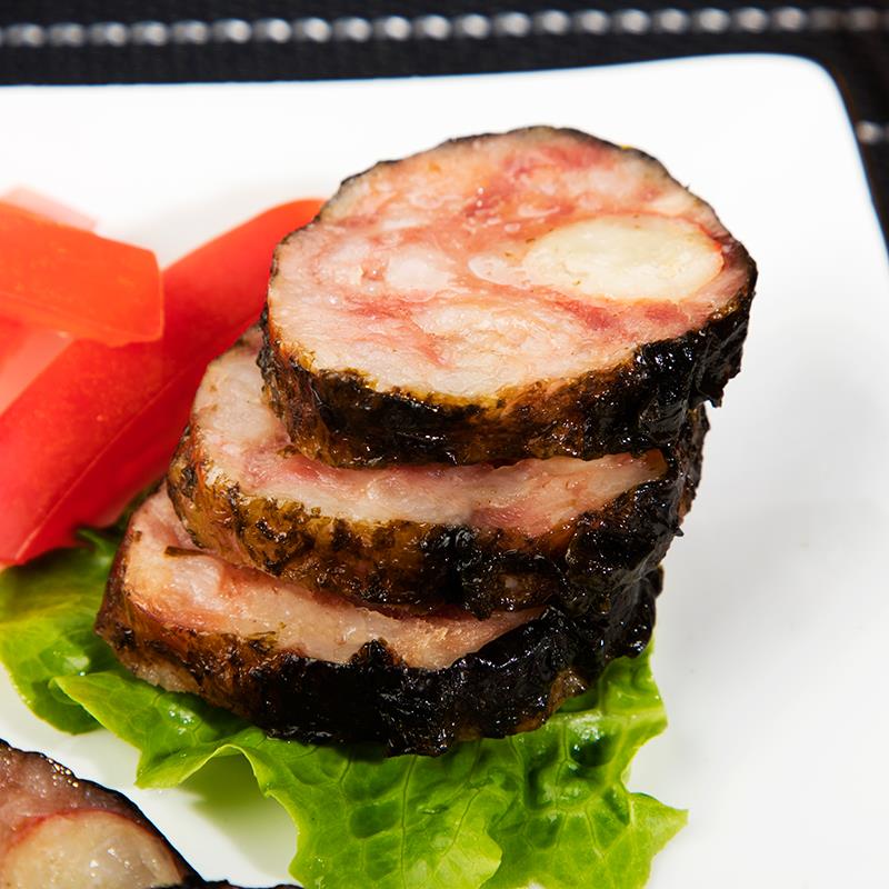 烤肉食材半成品海苔猪肉卷肠商用广式早茶手工蟹柳肉卷特色私房菜