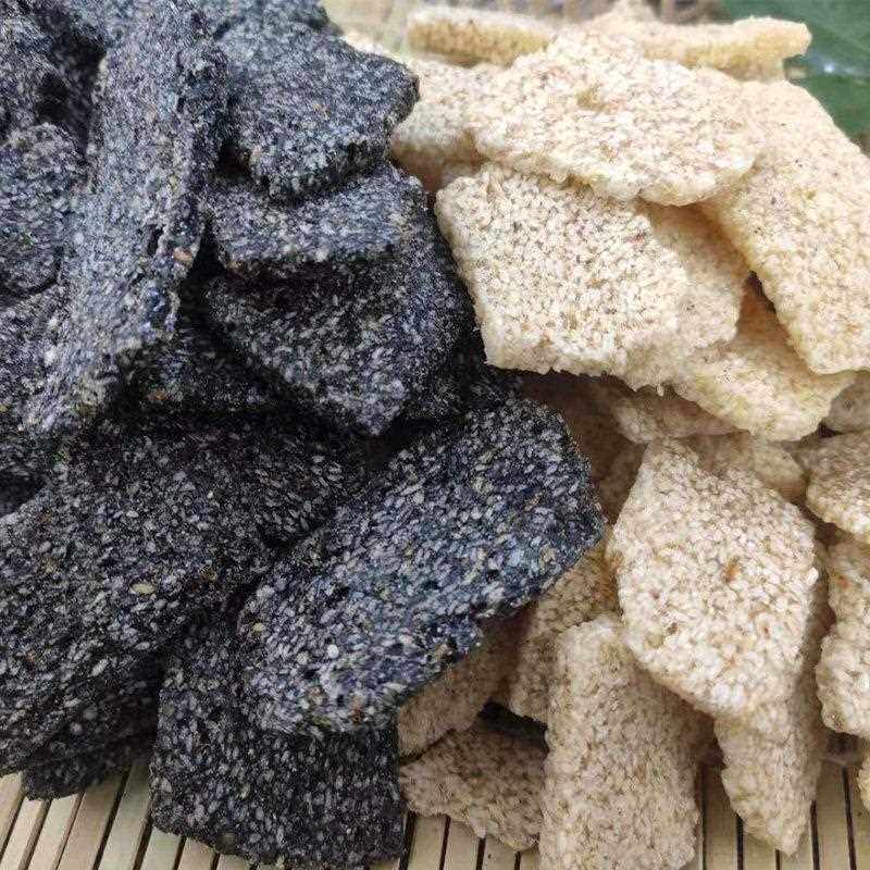 湖北土特产麻叶子黑芝麻糖麦芽糖炒米天门潜江恩施特色小吃饴糖