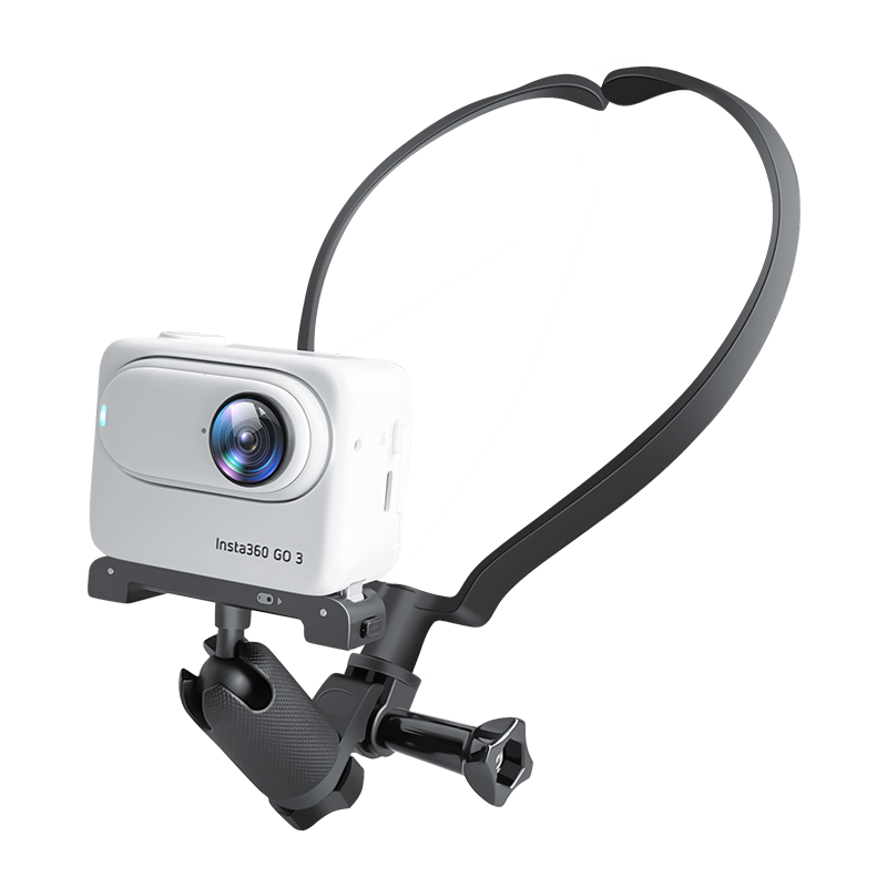 影石insta360go3/3S挂脖固定支架