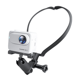 挂脖支架适合影石insta360go3 3S GO Ultra拇指运动相机项圈挂脖固定第一人称拍摄视角路亚骑行手机挂脖支架