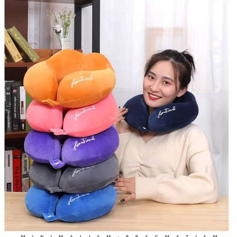 U型枕驼峰颈枕办公室教室午睡护颈靠枕创意便携旅行飞机枕