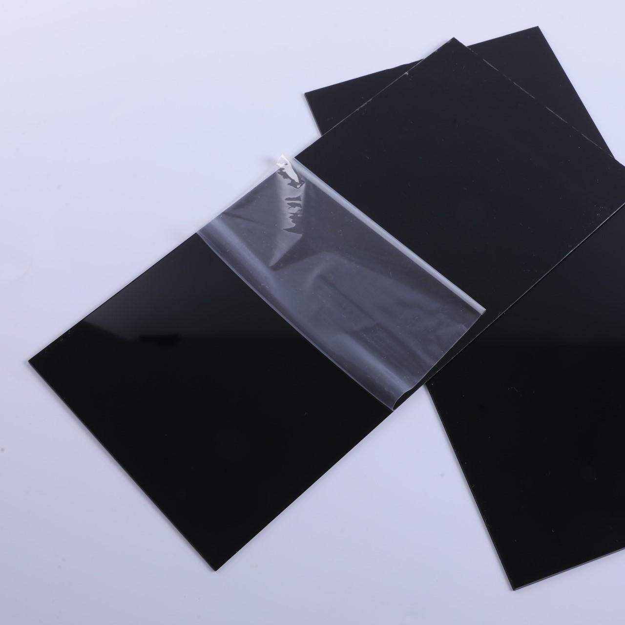 黑色双面光PC PC黑色双面光 光黑PC板材 pc光黑片材 pc板