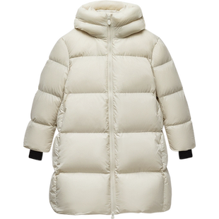 迷你巴拉巴拉儿童羽绒服长款2025新款冬季男女中大童加厚保暖外套