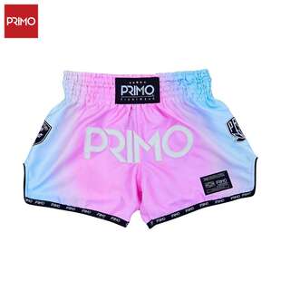 Primo经典系列泰拳短裤成人搏击训练服男女格斗短裤 Miami粉