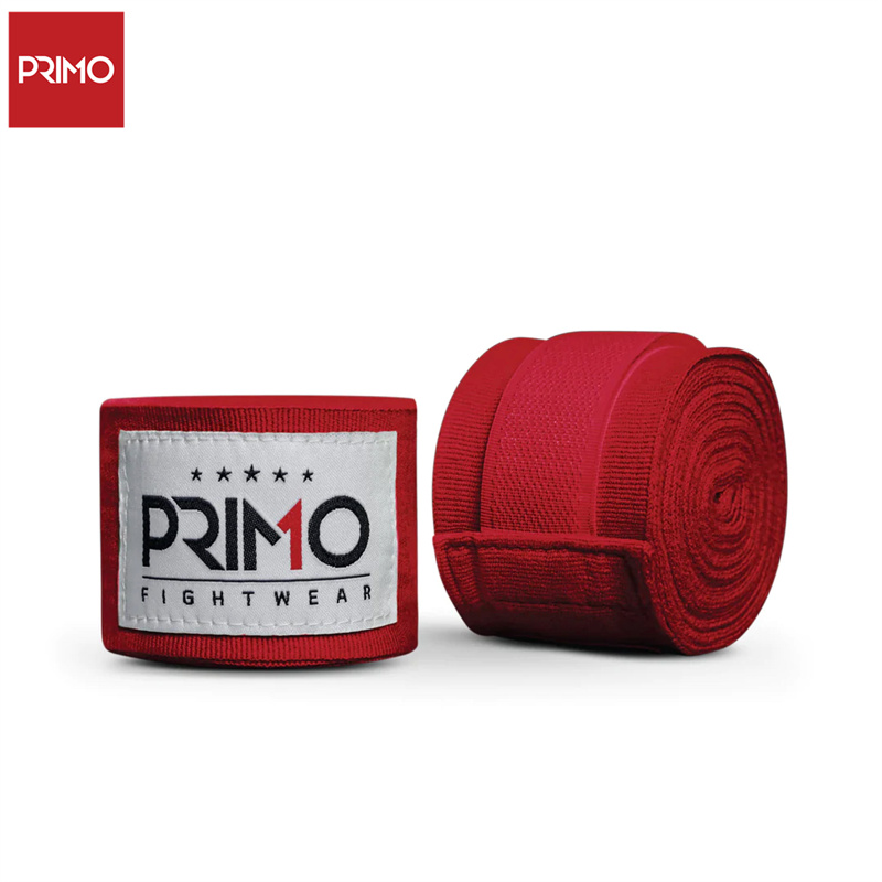 Primo泰拳缠手带绑带拳击MMA散打格斗绑带4.5m 红色