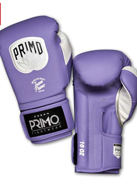 Primo泰拳拳套拳击手套PU皮 紫色