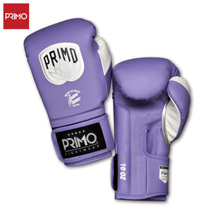 Primo泰拳拳套拳击手套PU皮 紫色