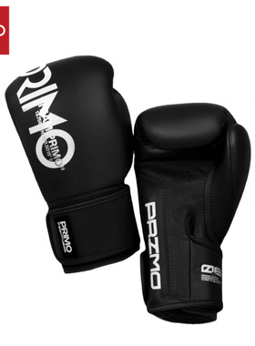 Primo曼巴系列拳击手套拳击格斗成人运动男女通用训练手套 黑色