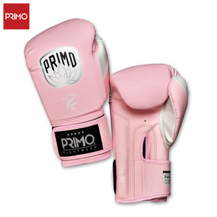 Primo泰拳拳套拳击手套PU皮 粉色