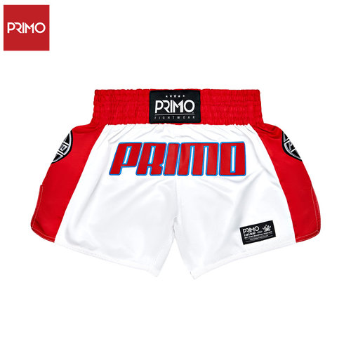 Primo复古拼色MMA拳击短裤