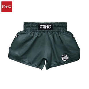 Primo阿尔塔极简系列泰拳短裤成人运动男女拳击格斗短裤 Green绿