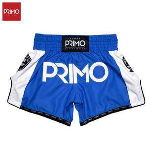 Primo经典系列泰拳短裤竞技格斗服拳击MMA成人搏击训练服 格斗蓝