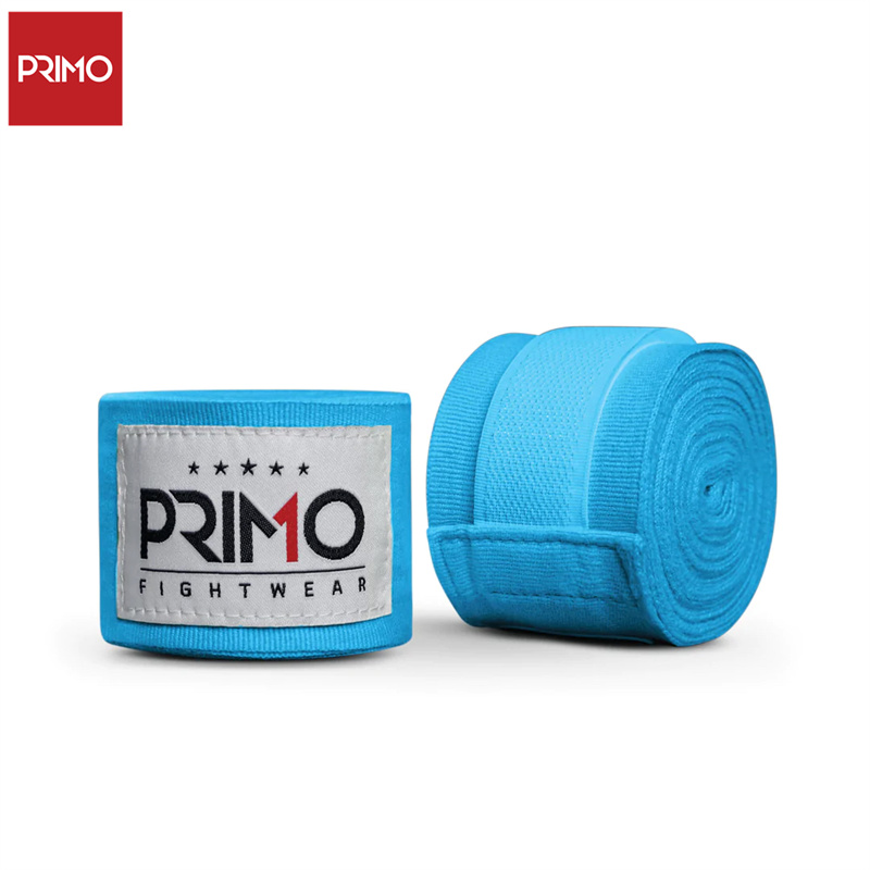 Primo泰拳缠手带绑带拳击MMA散打格斗绑带4.5m蓝色