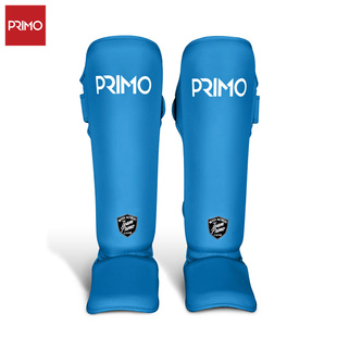 PrimoFightWear泰拳护腿散打护小腿 蓝色