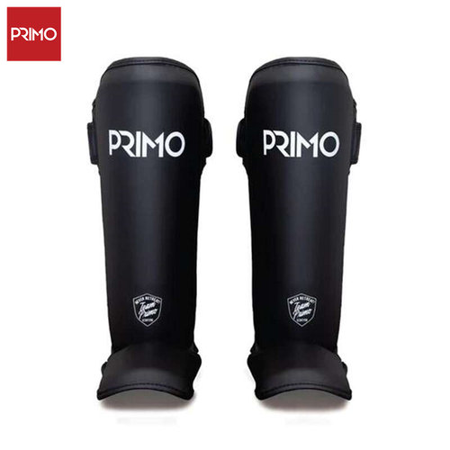 PrimoFightWear泰拳护腿散打护小腿 黑色