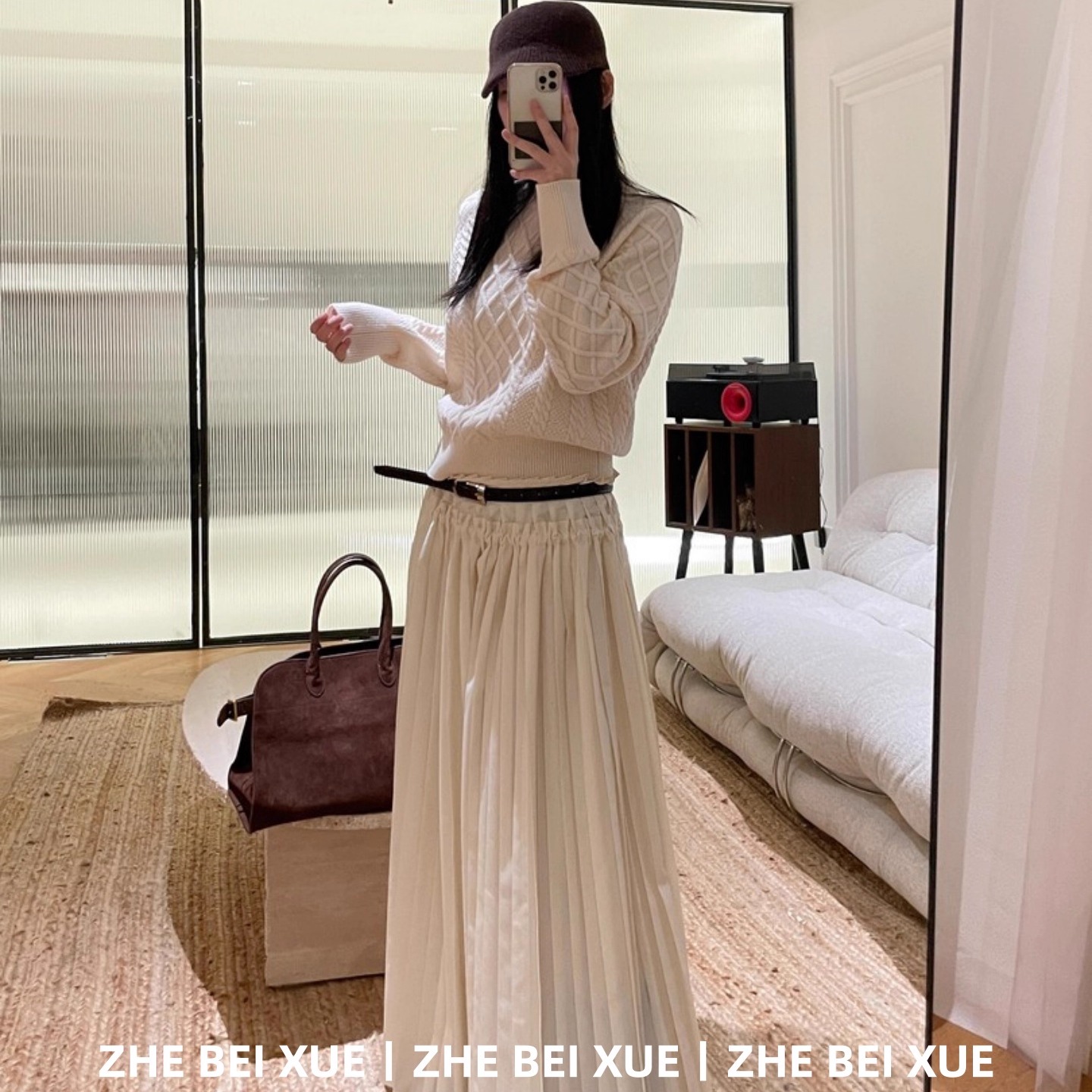 【赠送运费险】长袖上衣半身裙子