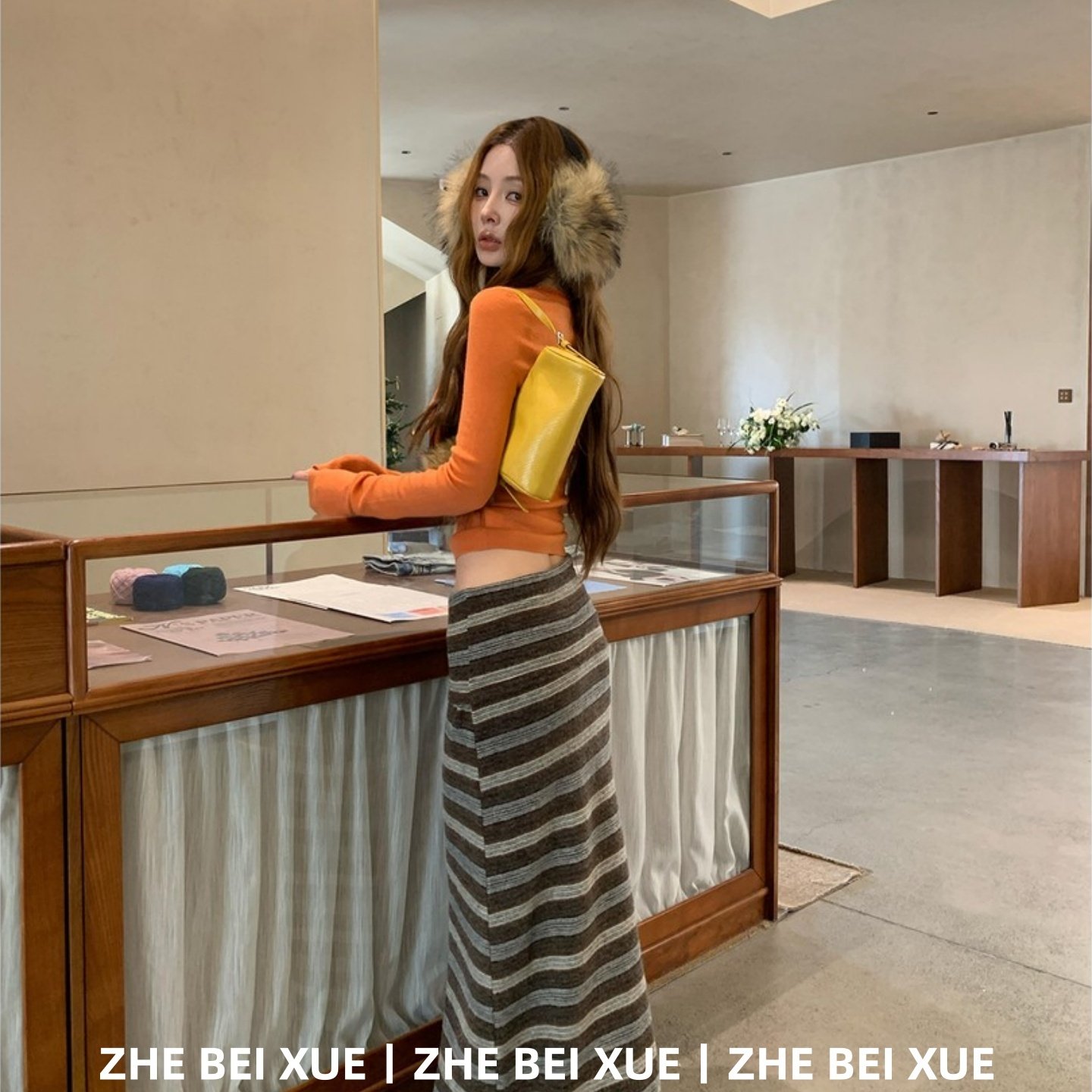 套装女甜辣蕾丝U领长袖T恤条纹针织包臀半身裙独特漂亮冬装一整套,女装/女士精品,时尚套装,淘宝优惠券,粉丝福利购,淘宝优惠卷