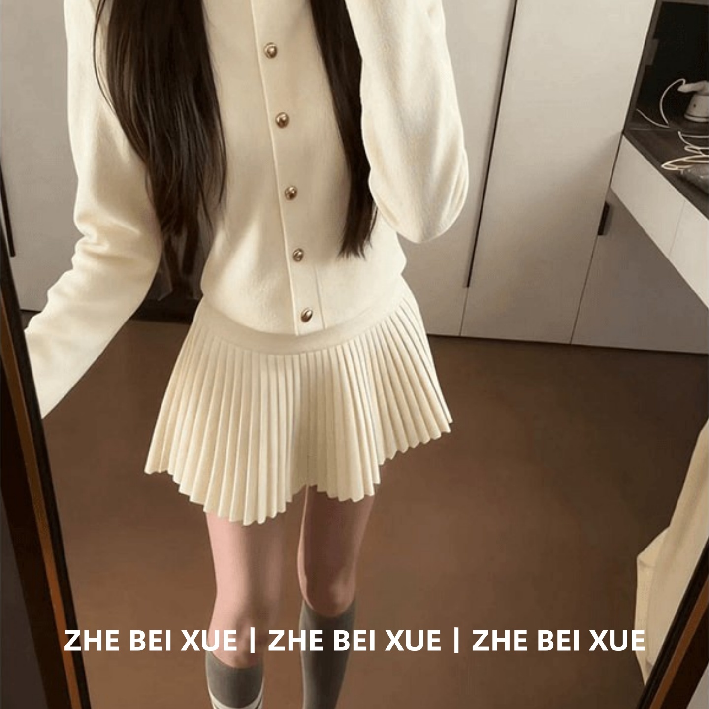 【赠送运费险】长袖上衣半身裙子