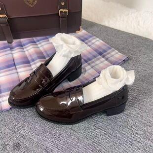 暴走熊制服鞋原创鞋店日系女2026年英伦风小皮鞋学院风官方旗舰店