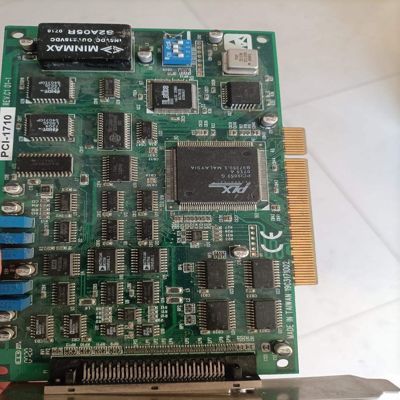 （设备配件）包好控卡PCI拆机漂亮研新卡表采集卡，1710-