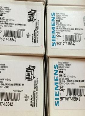 直流接触器 3RT1017-1BB41 DC24V 3RT1017-1BB42议价