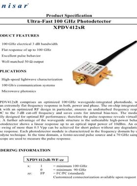 [德峰]Finisar 带XPDV4120R速率 光纤GHz原100