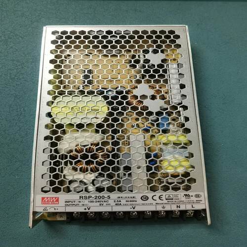 {雅致机械商行}明纬LRS-200-5 5V 200W  40A  一台