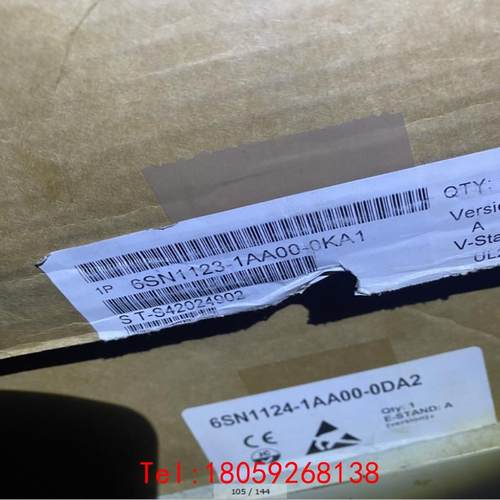 【非标价】6SN1123-1AA00-0KA1西门子400A
