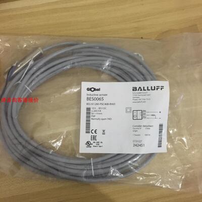全新巴鲁夫接近开关BES0065    BES M12MI-