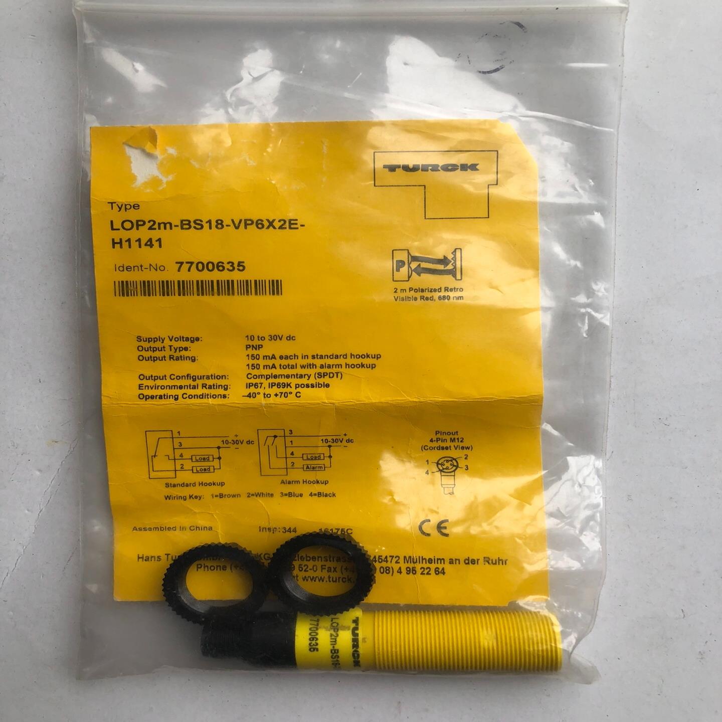 图尔克BS18-VP6X2E-H1141，就标签有点了