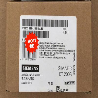 6ES7134-4JB51-0AB0全新 产品
