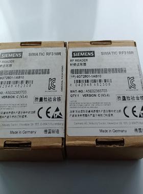 6GT2801-1AB10西门子RF310R/+ ISO R