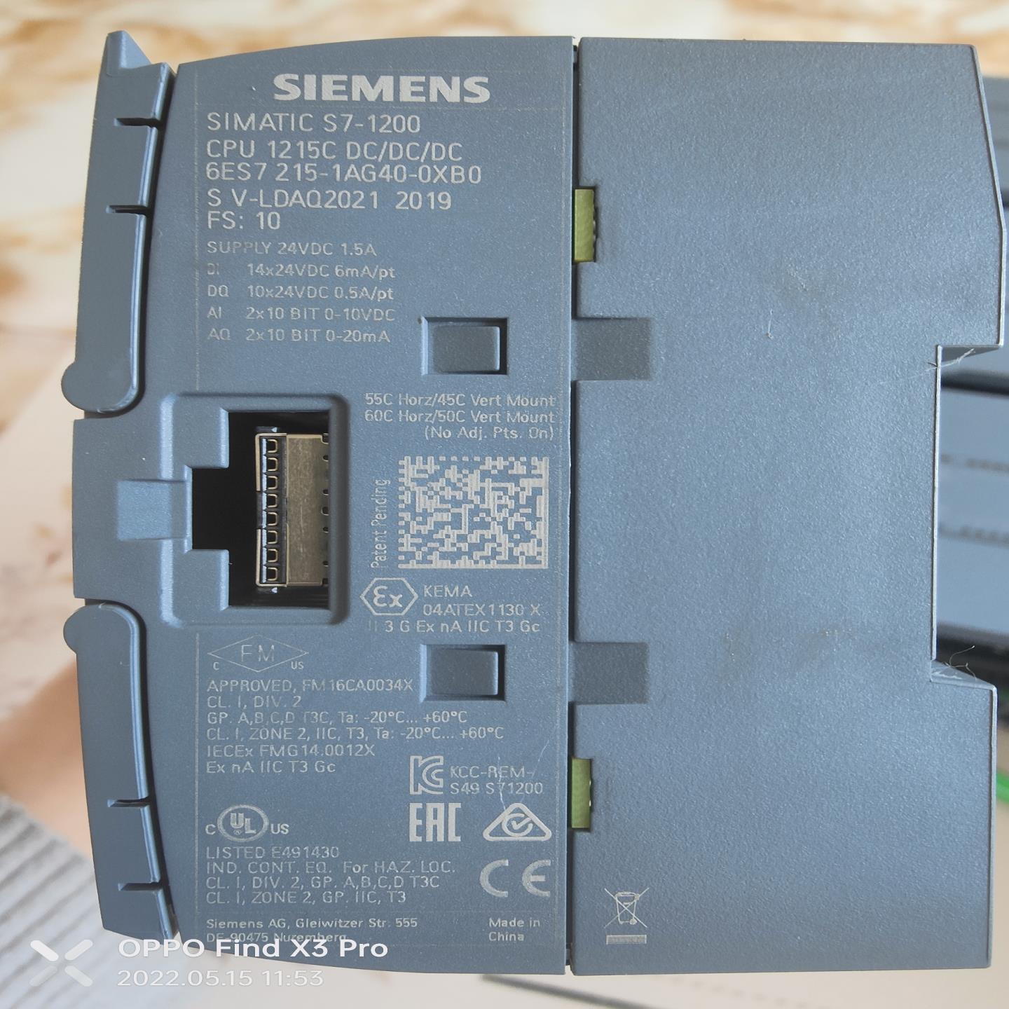 [德峰]CPUS7AG40-- 西门子 12002151XB00-