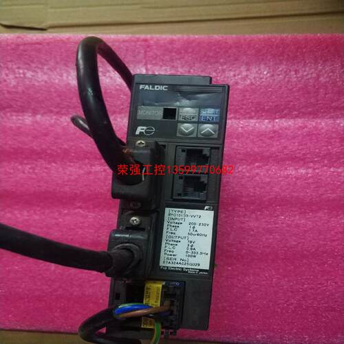 【荣强工控】富士100W伺服驱动器RYC101D3-VVT2