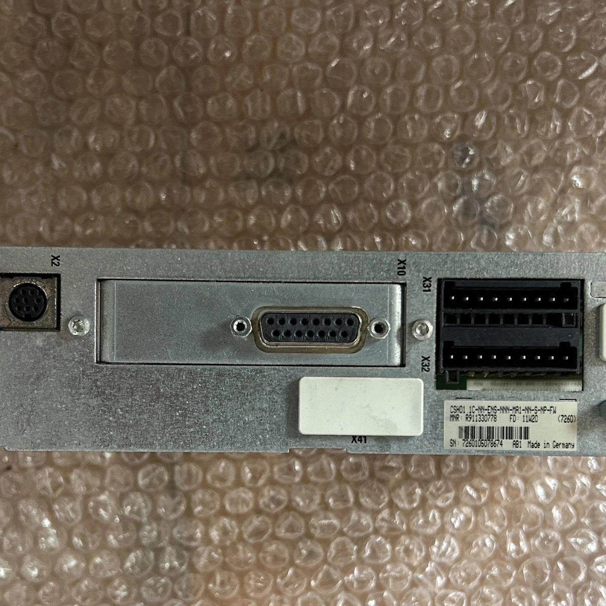 [德峰]Rexroth伺服驱动轴卡 CSH01 .1C-NN-ENS